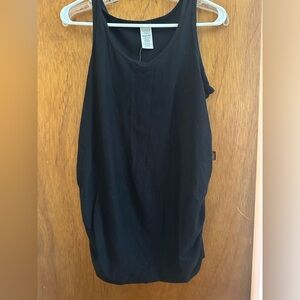 Time and Tru Black Maternity Sleeveless Top